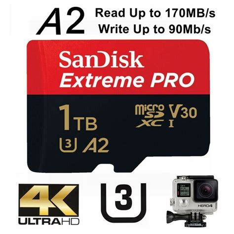 sd card for action cameras